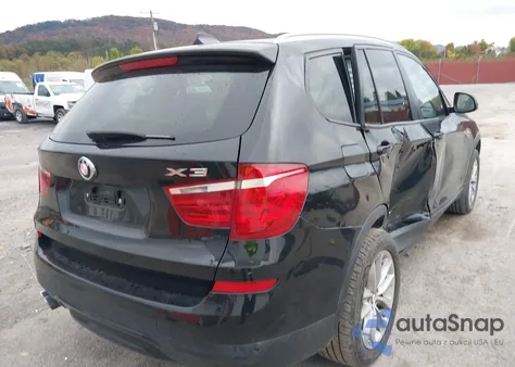 2017 BMW X3 xDrive28I z USA, uszkodzony, nr VIN 5UXWX9C54H0T14875